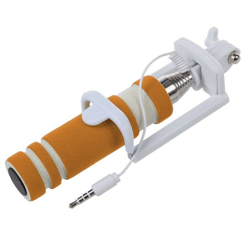 Z-08 | Palo selfie telescópico para teléfono con cable Jack para disparador remoto