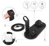 WD-03 | Stație de andocare pentru Apple iPhone Airpods Watch | încărcător wireless de 15 W | 3 mufe - USB-C / Lightning / Micro USB