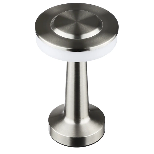 HJA14-SILVER | Wireless table lamp | Touch-sensitive night lamp with adjustable light color | USB light