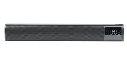 Kabellose Bluetooth-Soundbar für Computer | Uhr, Wecker, AUX, TF | 2.200 mAh, 10 W, 20 Hz–20 kHz | S8