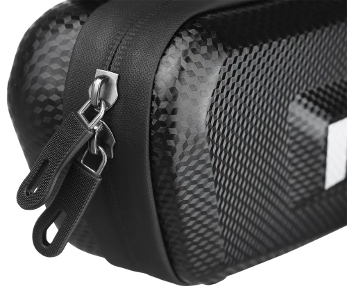 YA-301 | Bolsa impermeável para quadro de bicicleta | bolsa anexada com tira de velcro | compartimento de chaves