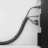 CRG-002-2.6M | Funda, organizador para cables y alambres | Negro