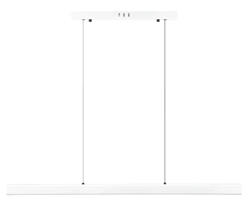 SX41-100CM-40W-W | Сучасний прямокутний підвісний світильник | пульт | світлодіод | Білий