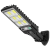 LD-616B-72COB | Lampă solară de grădină cu senzor de amurg și mișcare | IP65, 72 LED-uri COB, telecomandă IR