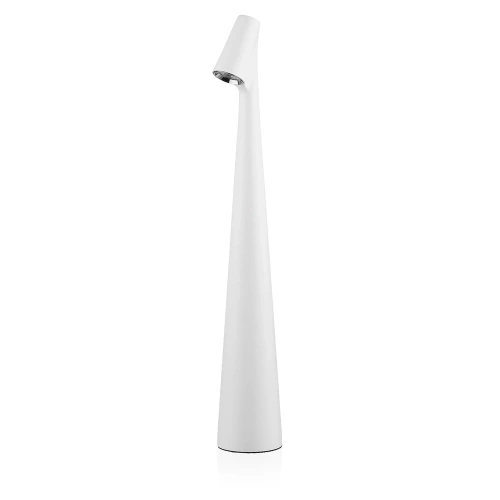 HMS-355-WHITE | Bordlampe 33,5cm | Trådløs natlampe med indbygget batteri | Lampe med touch kontrol