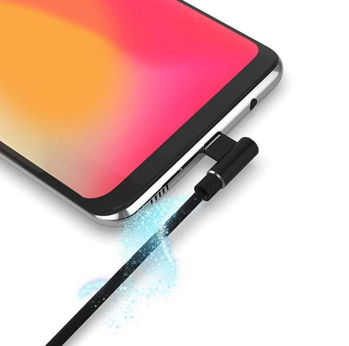 USB-Ladekabel | Micro-USB, 2 m, abgewinkelt, Quick Charge 3.0, 2,4 A | AM30