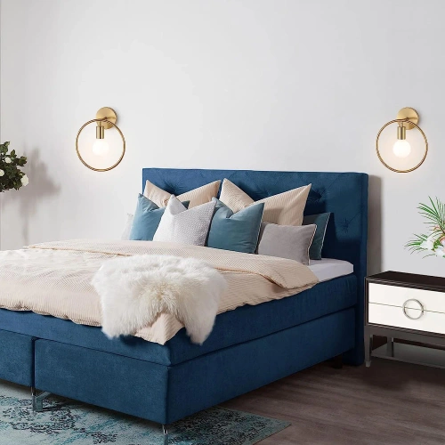 WLO-ND28-G | Gouden E27 wandlamp