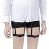 MR-1004-BLACK | Shirt drawstring | Suspenders for holding the shirt in trousers or skirts |