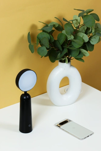 JX12-NERO | Lampada senza fili moderna | Lampada LED con testa mobile