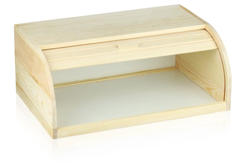 FC-B405-Bamboo | Classic bamboo bread box | bread container