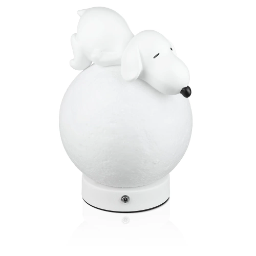 Nachtlicht mit Helligkeitsregelung | kabelloses Kinderlicht mit Hundemotiv | JX26-Dog