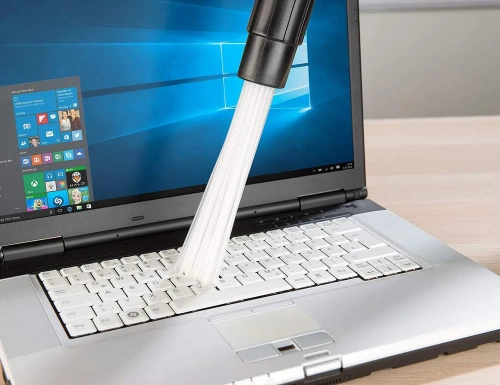 CDR-L16-NERO | Spazzola universale per aspirapolvere | Bocchetta per aspirapolvere | Bocchetta per fessure per aspirapolvere