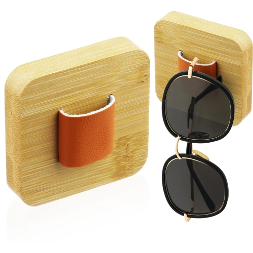 GH-H001-W-2PCS | Percha para gafas | Colgador de pared sujeto con cinta adhesiva | Porta gafas 