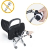 WXL-D50MM-5PCS | Universalūs ratai biuro kėdei | 5 baldų ratukų rinkinys | Ratukai besisukančiai kėdei