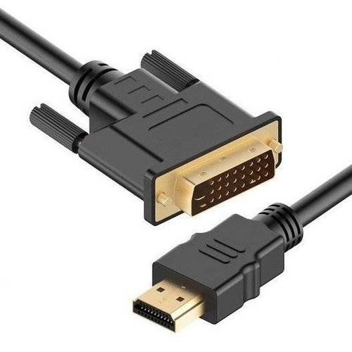 HB-2-2M-Negru | Cablu HDMI - DVI | HDMI 1.4 | 4K | 3D