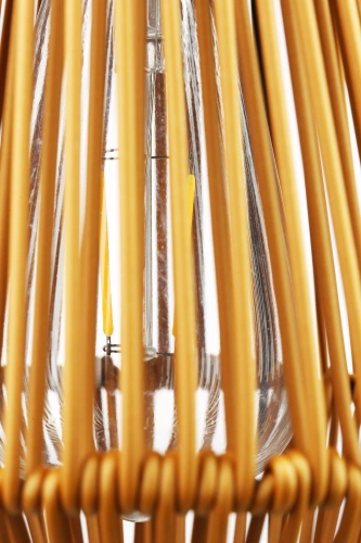 JX21-Bambus | Bezdrátová solární lampa | Zahradní lampa s držákem