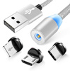 AM23 | 3in1 1M | Magnetic USB cable to charge your phone | Quick Charge 3.0 2.4A
