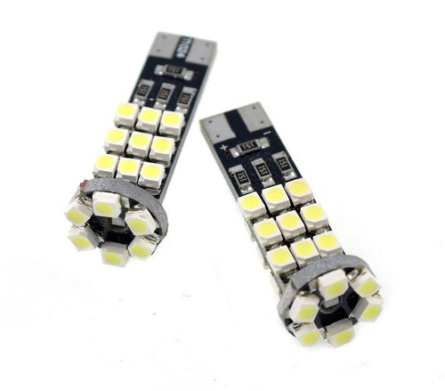 Car LED Bulb W5W T10 24 SMD 1210 CAN BUS 2