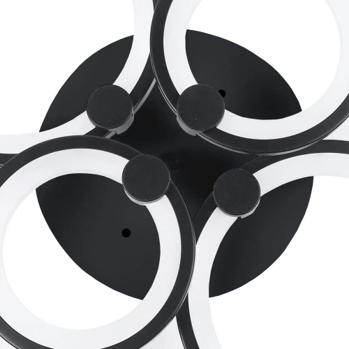 RLC-C48W-B | Plafonnier moderne | Plafonnier LED | Noir