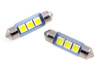 C5W 3 SMD 5050 LED bilpære