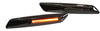	PLCBD002B | LED sideblinklygter | røget lampeskærm, sort hus | ikke-dynamisk | BMW E90 E91 E92 E93, E60 E61, F10, E81 E82 E87 E88