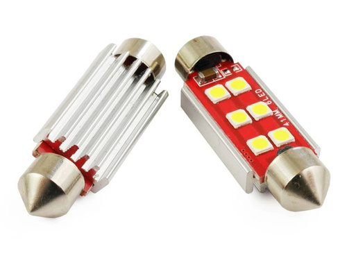 Auto LED žárovka C5W 6 SMD 3535 CAN BUS