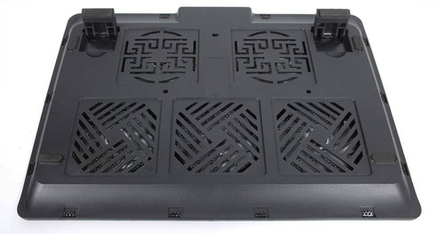 V5| Supporto di raffreddamento per laptop da 12-17" | 5 ventole | HUB USB | LED