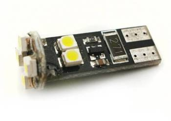 Bombilla LED para coche W5W T10 8 SMD 3528 CAN BUS