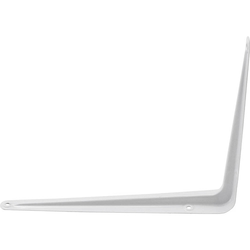 ZJ-2-SILVER | Shelf holder | Steel shelf brackets | Set of white bookends |