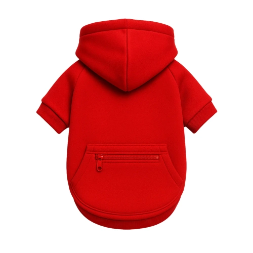 Šuns ir katės gobtuvas | M dydis | raudona | PET-015M-RED