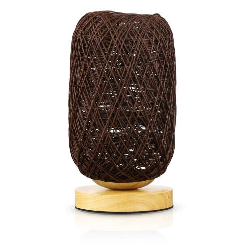 ZBD-C2314-BR | Rattan Night Light | Stylish Table Lamp