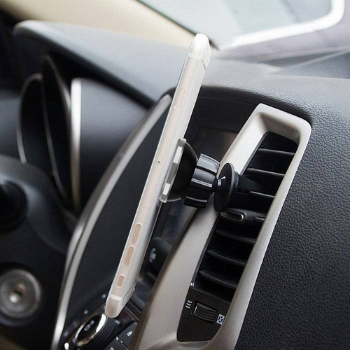 PSI-M008 | Magnetische autohouder met beweegbare kop voor de telefoon | op de ventilatieopening | kenteken