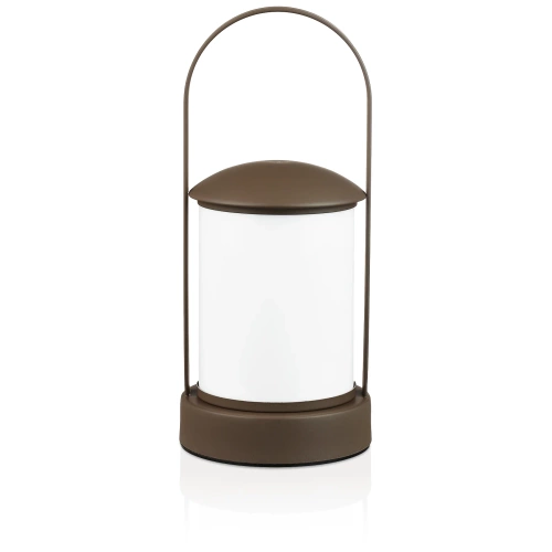 JX23B-MARRON | Lampe de table sans fil | Lampe avec fonction changement de couleur