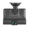 PZ-E9 | Video recorder, car camera | 3 cameras - front, back, interior | FullHD 1296p | 4" screen
