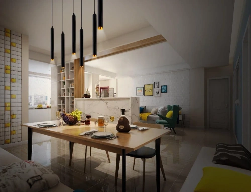 CTD-L60CM | Lampe à suspension noire | Plafonnier moderne | Éclairage décoratif