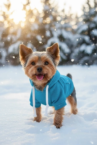 Sudadera con capucha para perro y gato | talla XS | azul | PET-015XS-BL