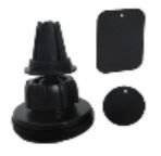 PSI-M005 | Suport auto magnetic cu cap mobil pentru telefon | pe orificiul de aerisire | 2 branhii