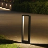 LLM-80CM | Lampe de jardin moderne sur pied, lampadaire LED | Aluminium 80cm, IP54, 10W=1200lm