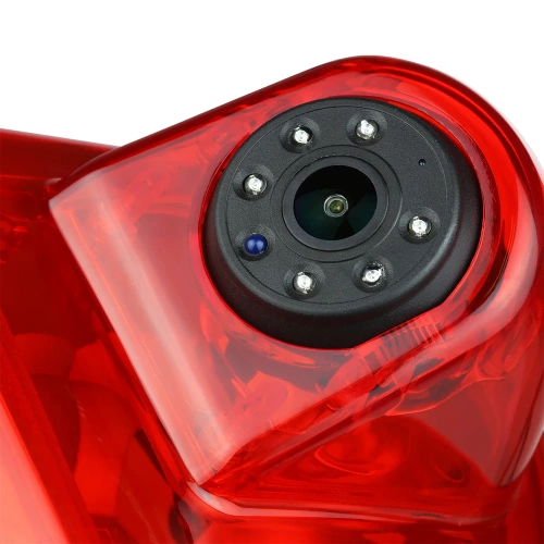 Speciale achteruitrijcamera in het STOP-licht | Geschikt voor Opel Movano, Renault Master, Nissan NV400, VW T6