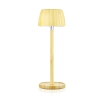Luminária de mesa LED de bambu com ajuste de cor sensível ao toque | Luminária noturna sem fio com bateria integrada de 1500 mAh, USB-C | YG-VM41A
