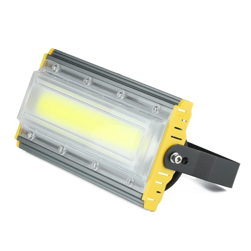 YXT-50W-1H | Halogeen-LED | Verlichting voor de tuin, perceel | Aluminium lamp | Schijnwerper met verstelbare handgreep