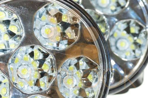 DRL 13 PREMIUM | HIGH POWER LED denné svietenie | okrúhly ø 90 mm