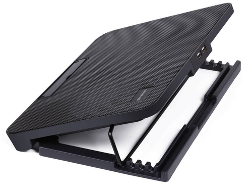 N99 | Base di raffreddamento - supporto per laptop 11-17'' | Doppio 120 mm