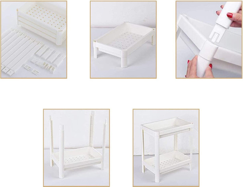 SR2307 | Mueble de baño móvil | 3 estantes