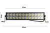 LB-72W-B-Spot | Work lamp LARGE 72W Light Bar rectangular Spot