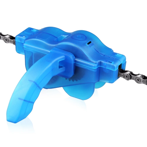 Nettoyant pour chaîne de vélo | Brosse tunnel | Nettoyeur avec brosses 3D | XLQ-634-BL