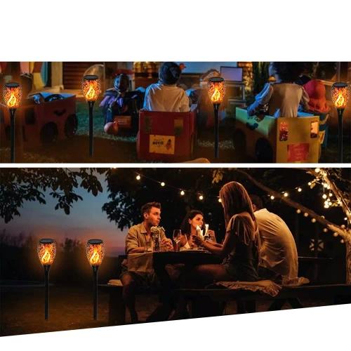 HYD-33LED | Saulės LED žibintuvėlis | Lempa 58 cm | 33 SMD 2835 šviesos diodai