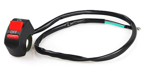 ON / OFF switch for motorcycle halogens