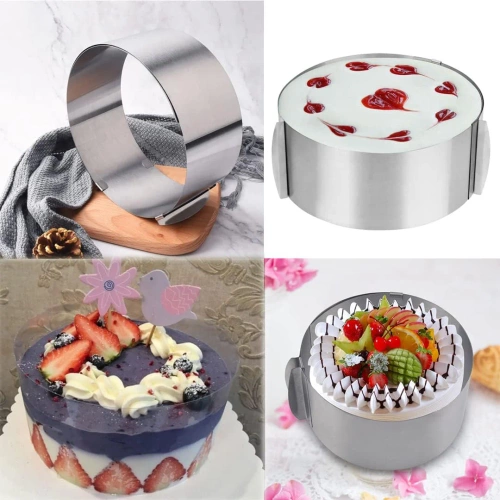 RH-T01-15CM | Nastaviteľný okraj torty 15-30 cm | Forma na tortu