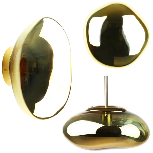 XDL-C300-GOLD | Irregularly shaped wall lamp | Modern hanging lamp